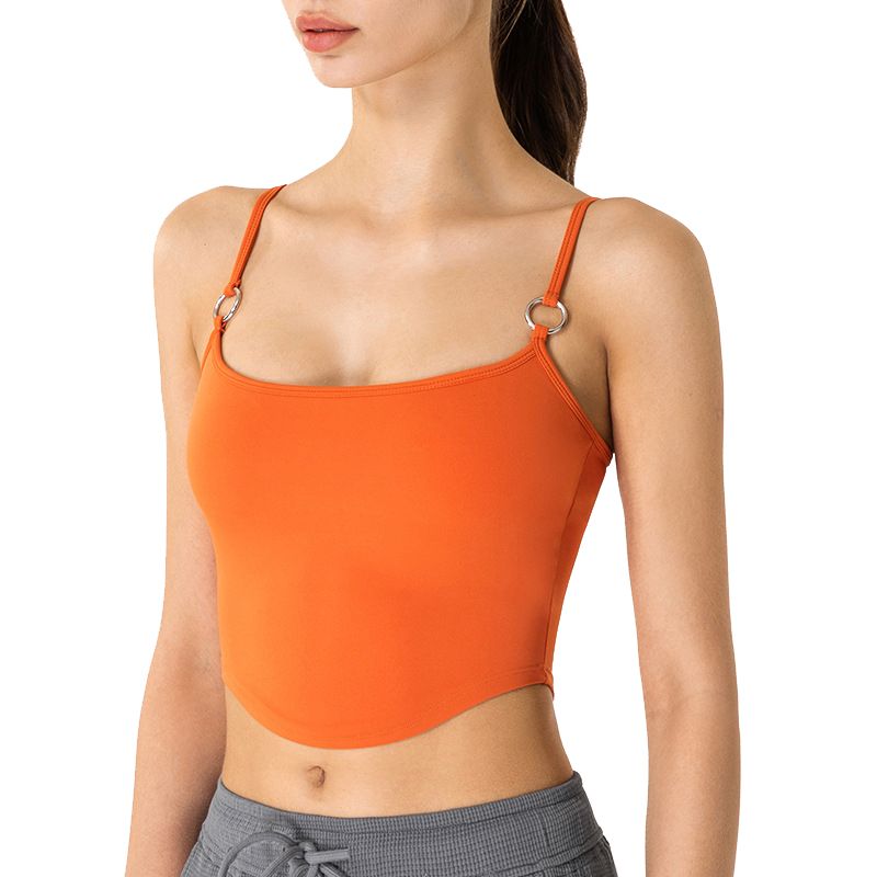 Soutien-gorge de sport push-up à compression douce et élégante