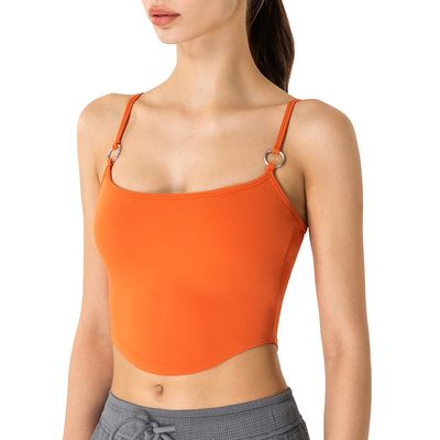 Soutien-gorge de sport push-up à compression douce et élégante
