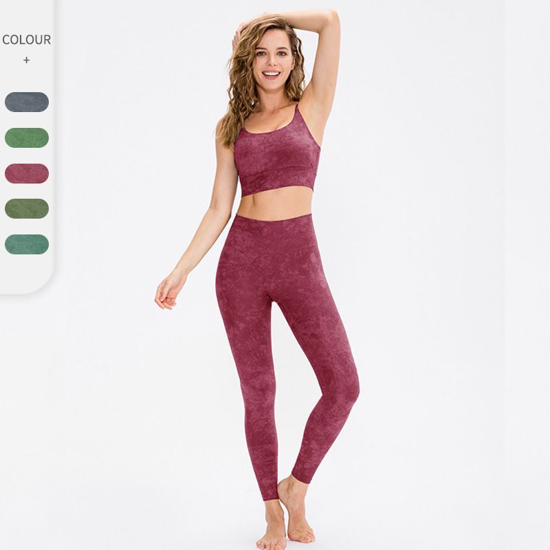 Women Yoga Wear Two Piece Fitness Suit
