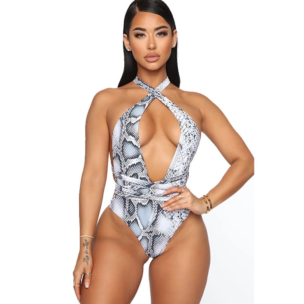 Plus Size Swimwear Women One Piece Swimsuit