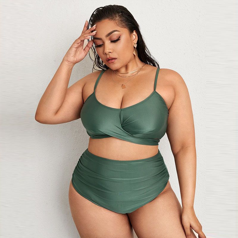 Plus Size Sexy Bikini Women Tankini Swimsuits