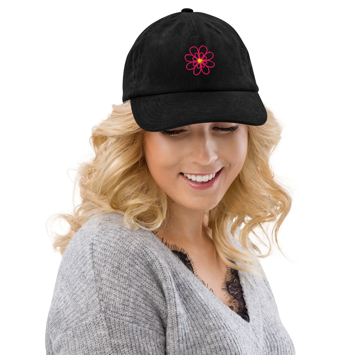 Casquette en velours côtelé, DBVITE