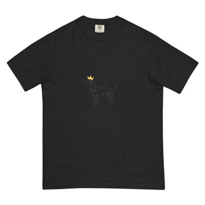 T-shirt teinté lourd unisexe