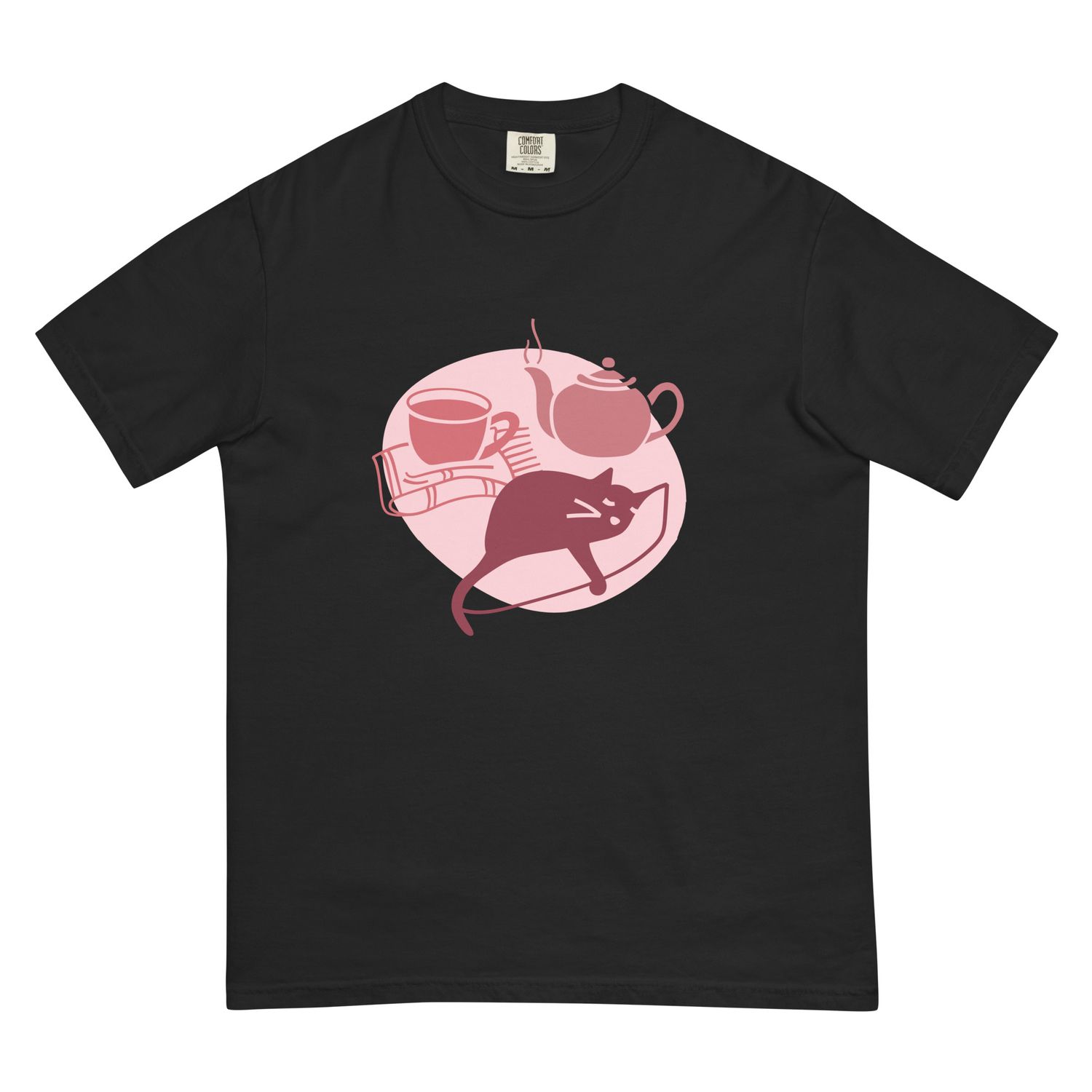 T-shirt teinté lourd unisexe