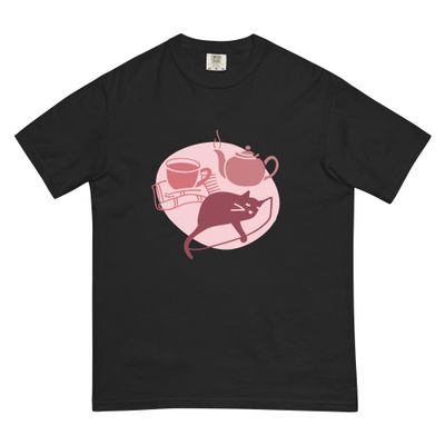 T-shirt teinté lourd unisexe