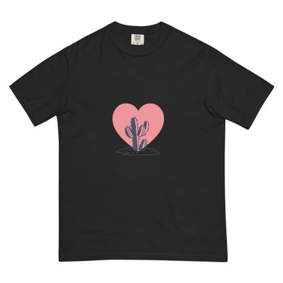 T-shirt teinté lourd unisexe