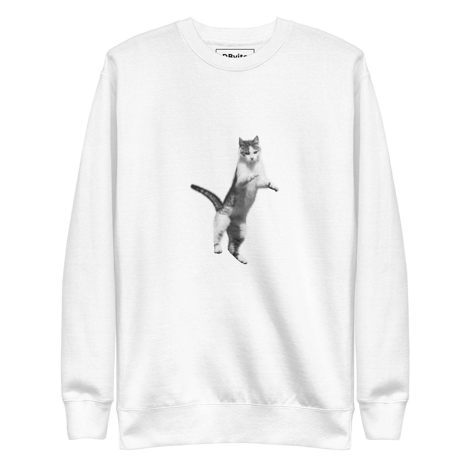 Sweatshirt premium unisexe Chat, DBvite