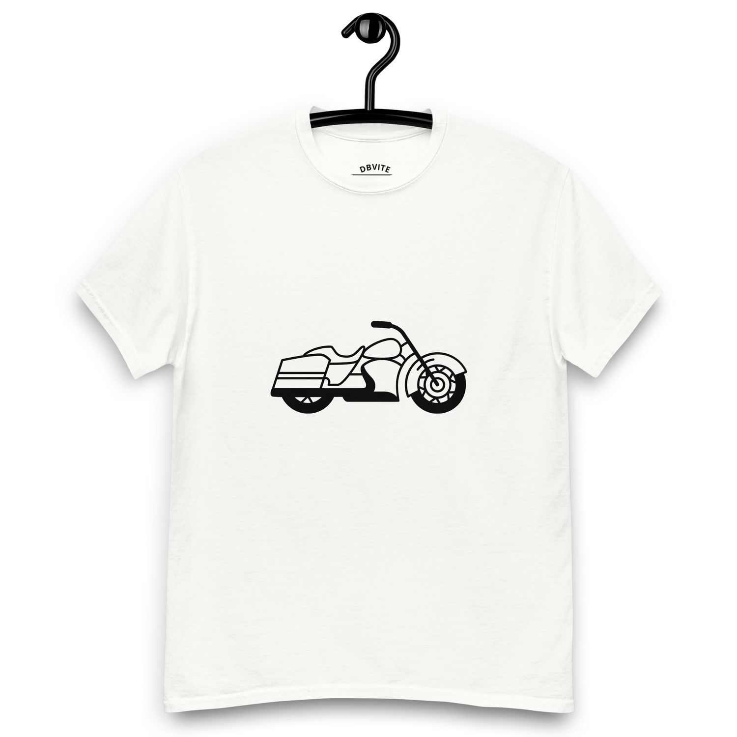 T-shirt classique unisexe, moto, DBVITE