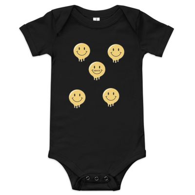 Body à manches courtes bébé, sourie dbvite