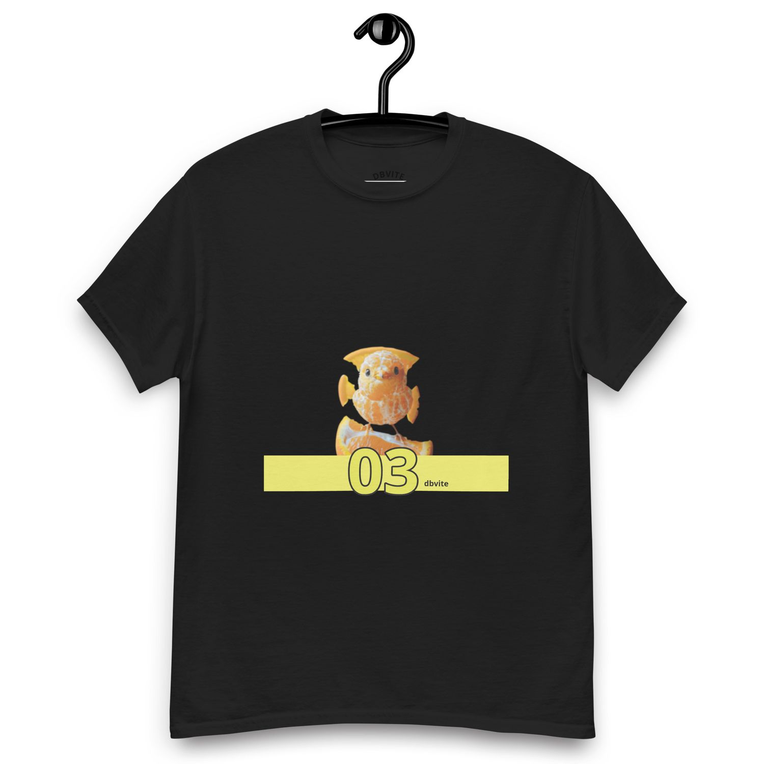 T-shirt classique unisexe, poussin, dbvite