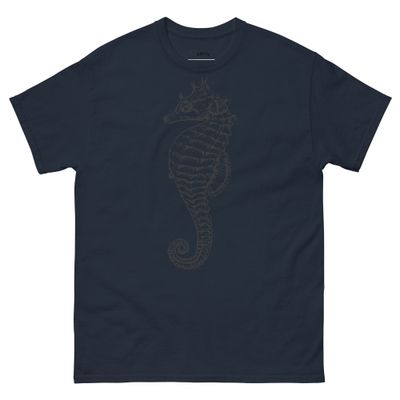 T-shirt classique unisexe,Seahorse,Animal, dbvite