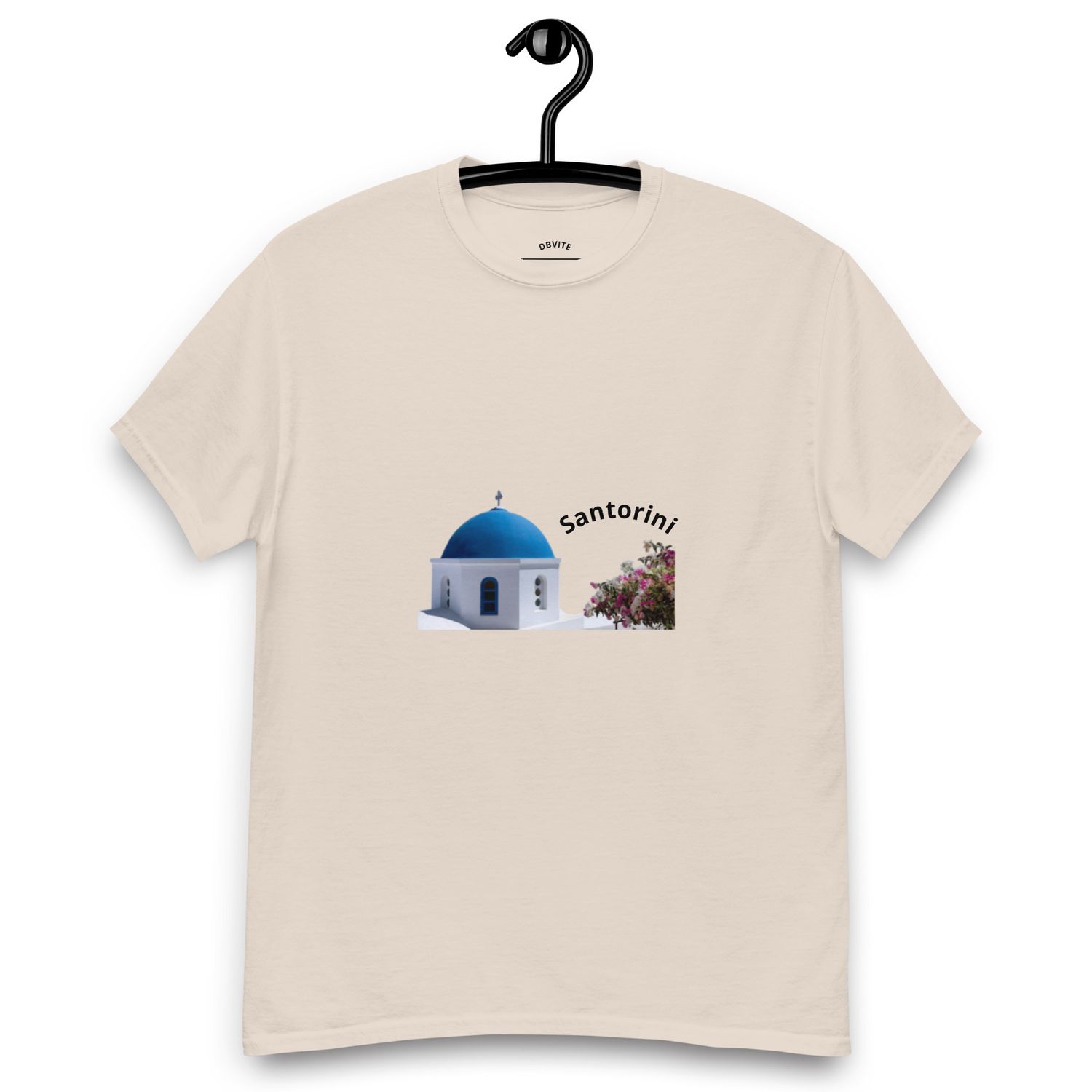 Unisex Classic T-shirt, Santorini | DBVITE
