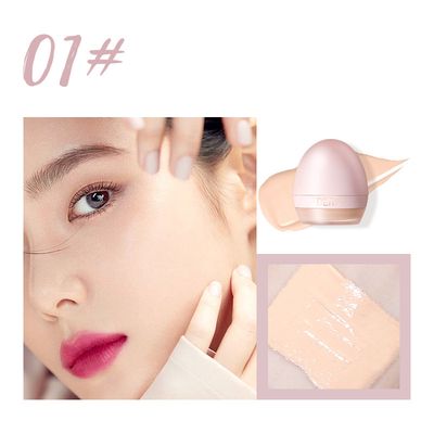 Light foundation, makeup cream, beauty, egg, blemish concealer, brightening