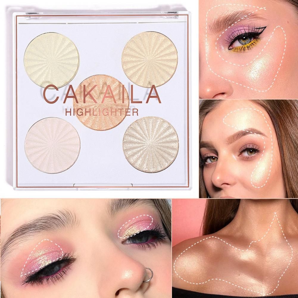 Palette de maquillage contouring longue tenue 5 couleurs