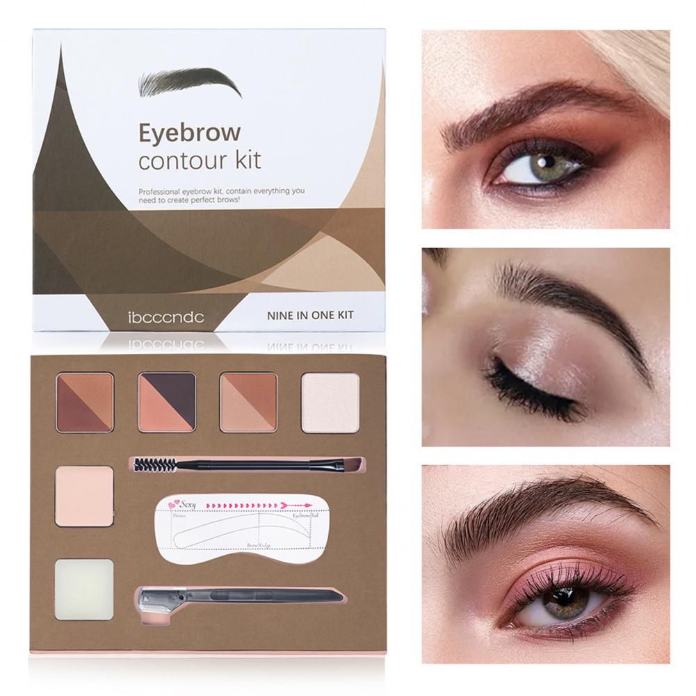 Palette de poudre contour des sourcils 6 couleurs