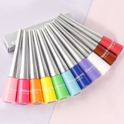 Quick-Drying Waterproof And Non-Dazzling-Color Eyeliner