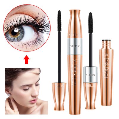 Blue Contacts Lenses Eyes Pink Clean Plating Double Mascara