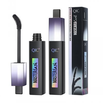 4D Elbow Black Mascara Waterproof Long-distance Warping Non-smudge Mascara