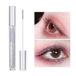 Diamond Mascara Shiny Light UP Makeup Long Lasting Mascara