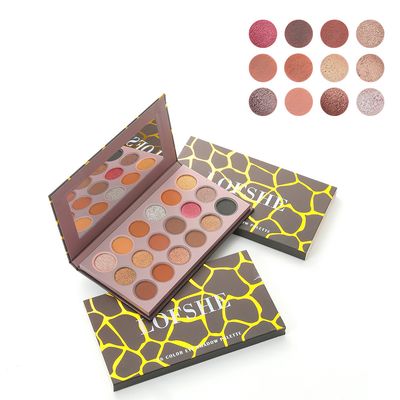 18 Colors Matte Shimmer Glitter Eyeshadow Palette