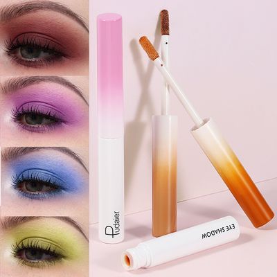 8 Colors Set Matte Liquid Eyeshadow Set Colorful Monochrome Eyes Makeup