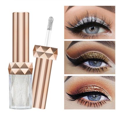Bright Highligh Diamond Eye Shadow Metal Liquid Eyeshadow Shimmer