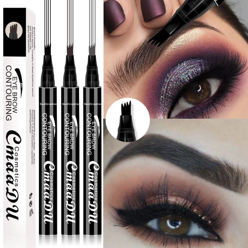 Microblading Tattoo Eyebrow Pencil Waterproof Liquid Eyebrow Pen