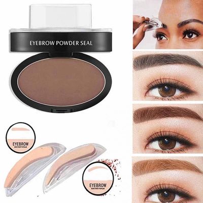 Professional Natural Eyebrow Stamp Waterproof Cosmetic Makeup Tool