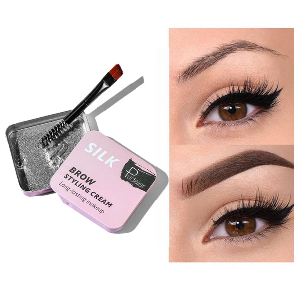 Natural Wild Eyebrows Wax Long Lasting Waterproof Eyebrow Cream
