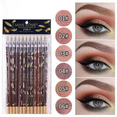 12Pcs Eyebrow Pencil Cosmetics Eyebrow Pen