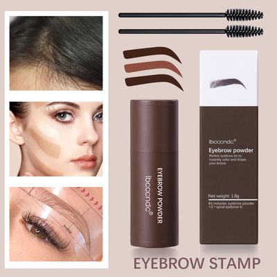 Eyebrow Powder Brush Kit Eye Makeup Cosmetics