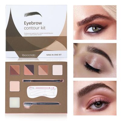 6 Colors Eyebrow Contour Powder Palette