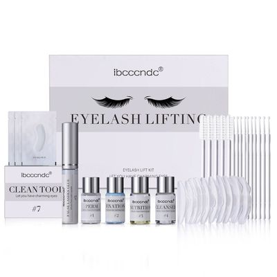 10Pcs Eyelash Lifting Curler Perm Kit Salon Home Use