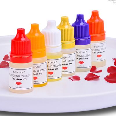 6Pcs Natural Fragrance Flavor Essence Set For Lip Gloss DIY