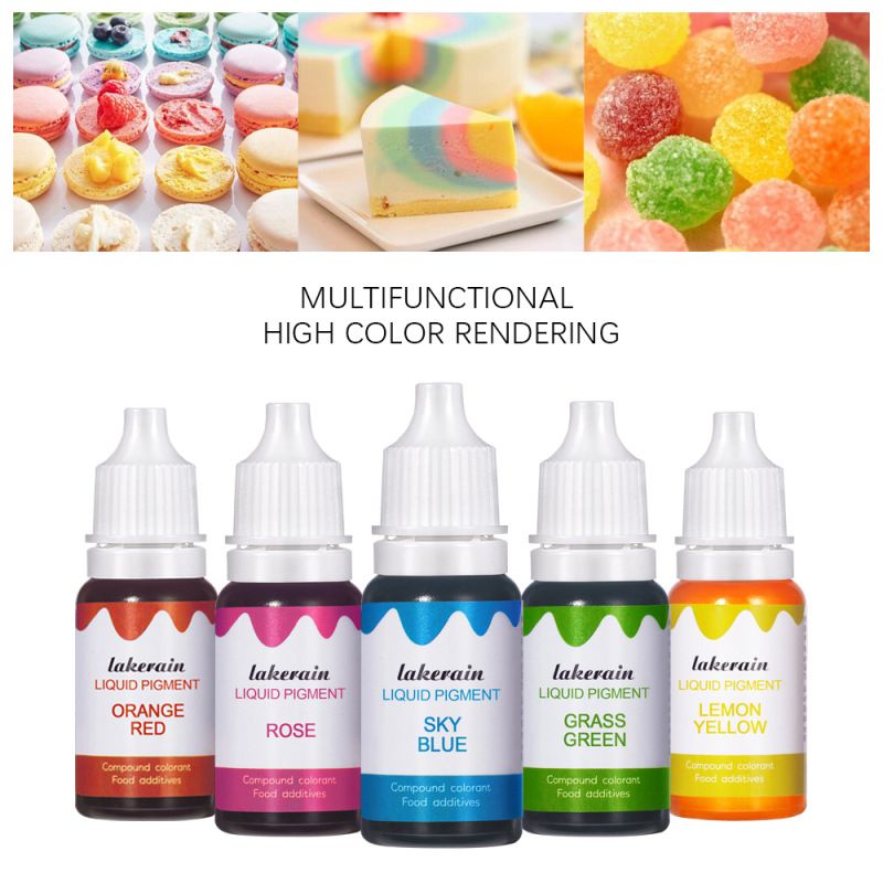 24 Colors Liquid Pigment for DIY Lip Gloss