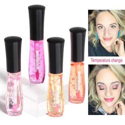 4 Colors CmaaDU Changing Lip Glaze Waterproof Lip Gloss