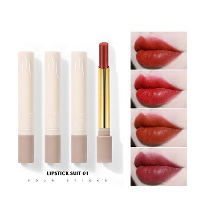 4Pcs/Set Cigarette Matte Lipsticks Kit Lip Makeup
