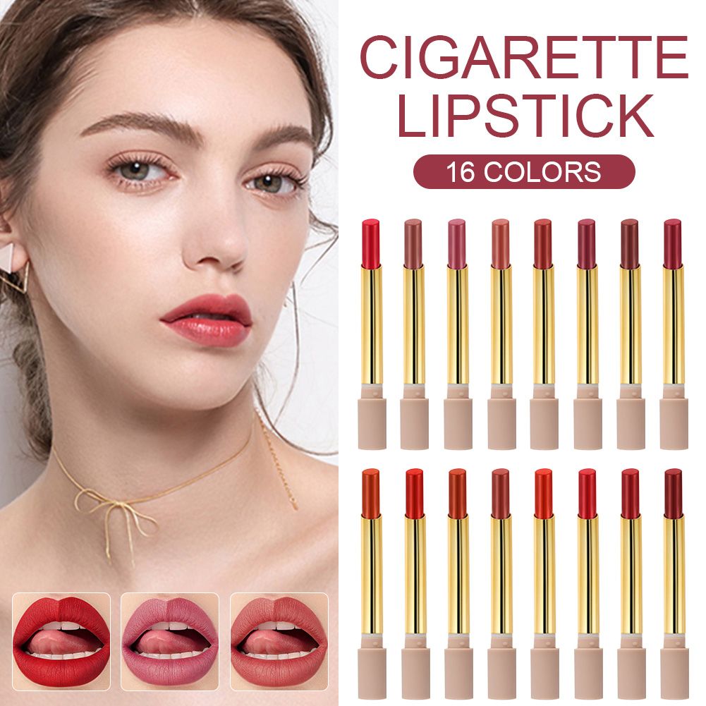 Matte Waterproof Non-stick Lip Stick Long Lasting Moisturizing Lip Makeup
