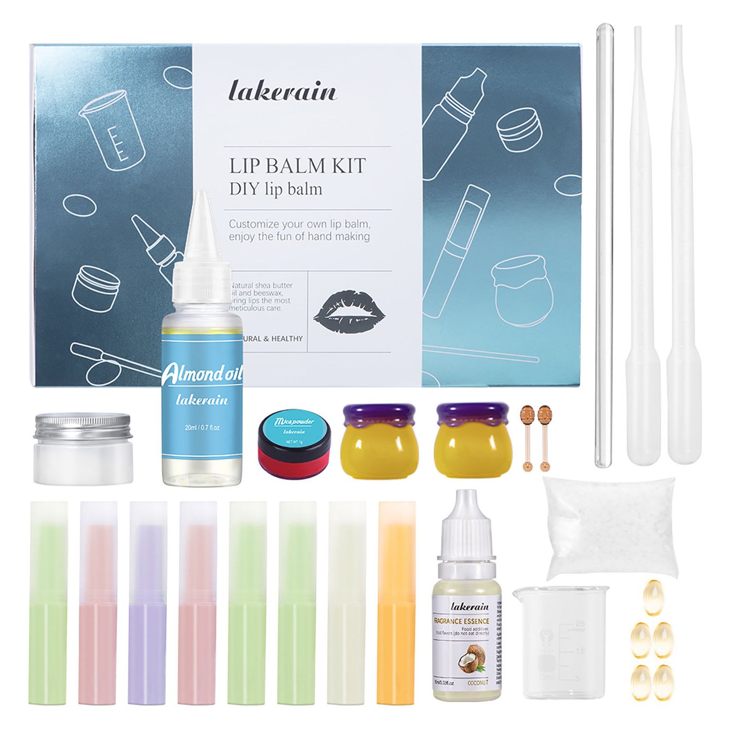 Lip Balm DIY Kit Handmade DIY Lipstick Making Tools Set