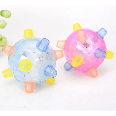 Glowing Jumping Balls Toy Novelty Funny Music Dancing Ball