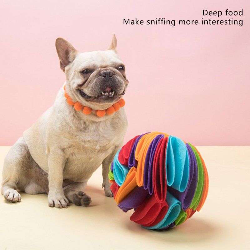 Dog Sniffing Mat Toy Foldable Sniffe Ball Pet Dog Toy
