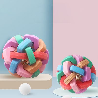 Rubber Ring Bell Pet Toy Pet Ball Bite Resistant Toy