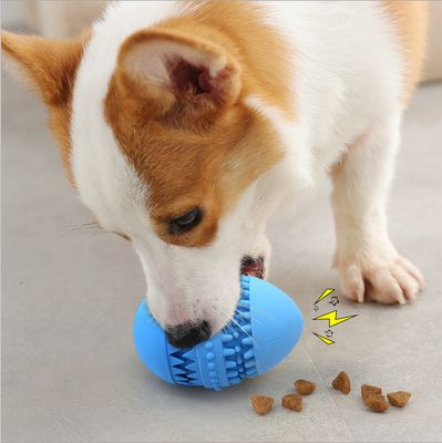 Pet Dinosaur Egg Chew Toy Soft Rubber Squeaky Vocal Dog Chewing Toys