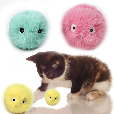 Kitten Electric Cat Training Toy Smart Interactive Cat Ball Catnip Toy