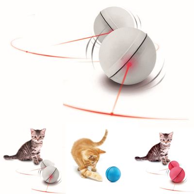 Pet LED Laser Red Light Electronic Rolling Balls Toys