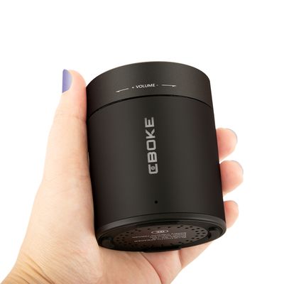 Mini haut-parleur portatif sans fil rond