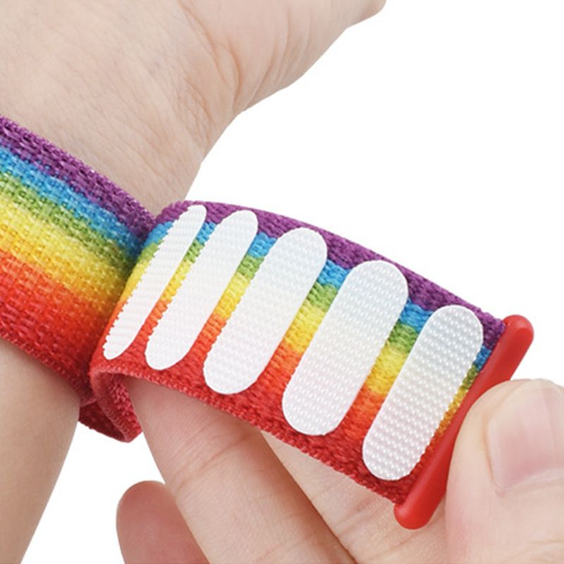 Thin Plastic Injection Hook And Loop For Smart Watch Band