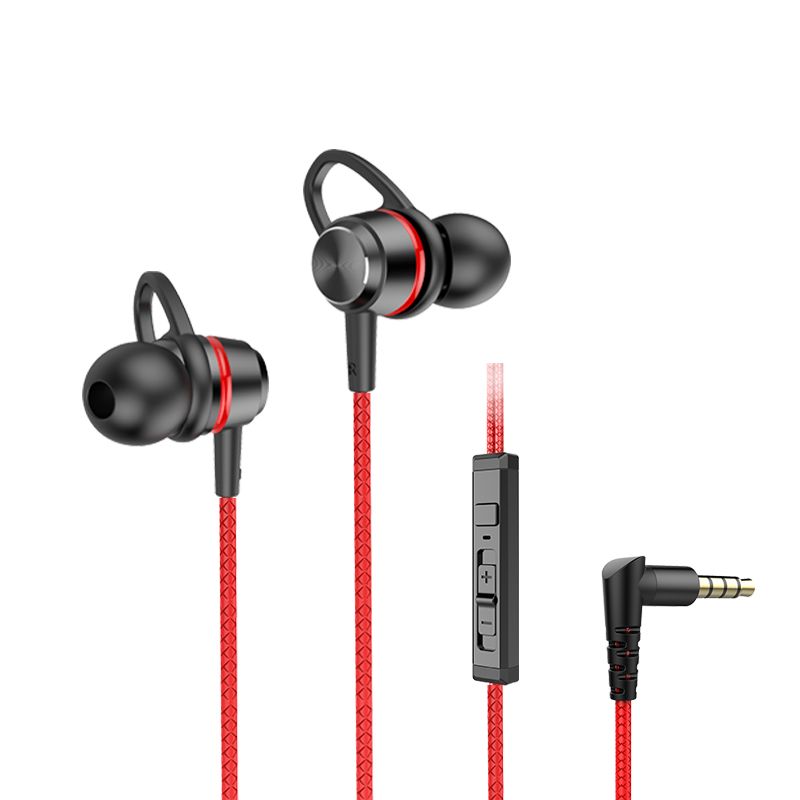 Game Headset With Microphone Mobile Phone Wired Earbuds