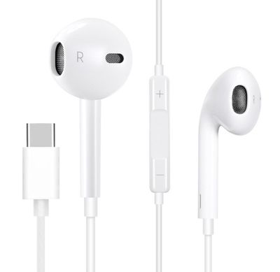Type C Earbuds Earphone with Mic and Volume Control