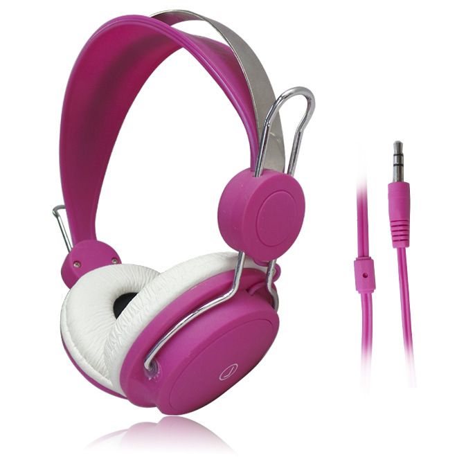 Colorful Turntable Headset Portable Convenient Wired Earphone